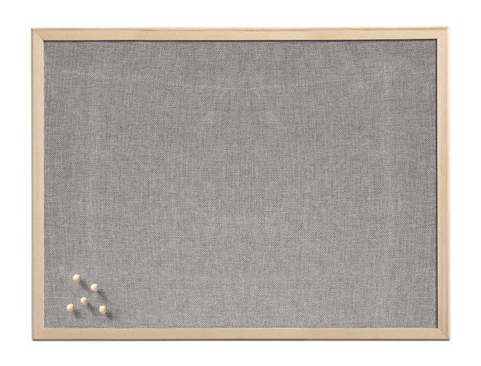 Pinnwand Leinen+Kiefer 40x60cm