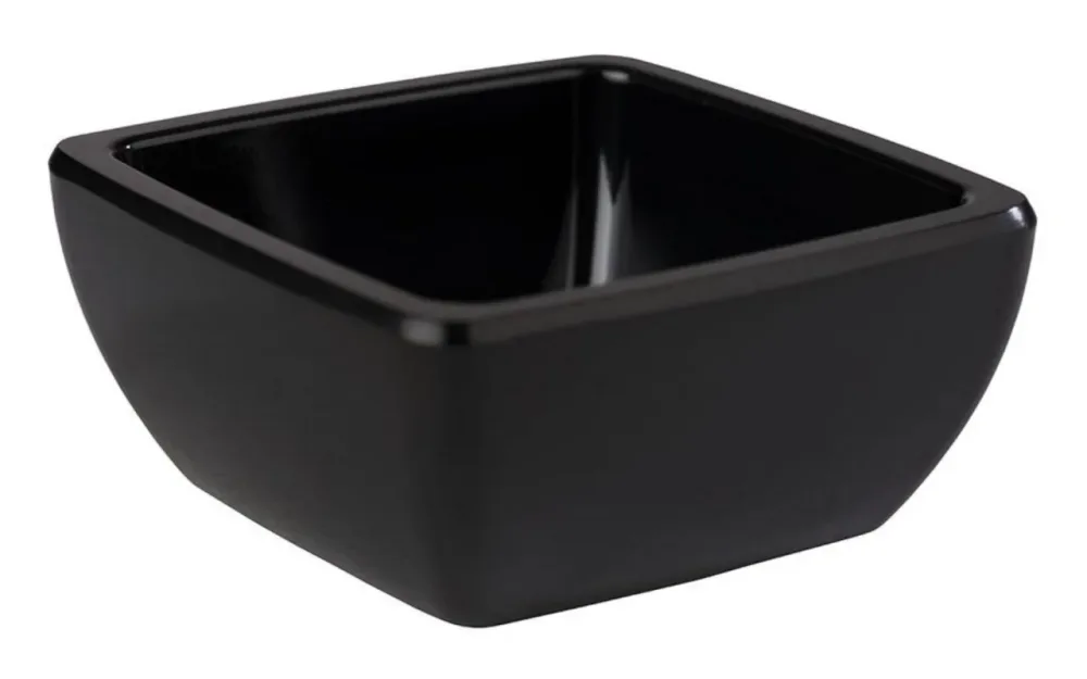 Schale PURE 6,5x6,5cm H3cm schwarz