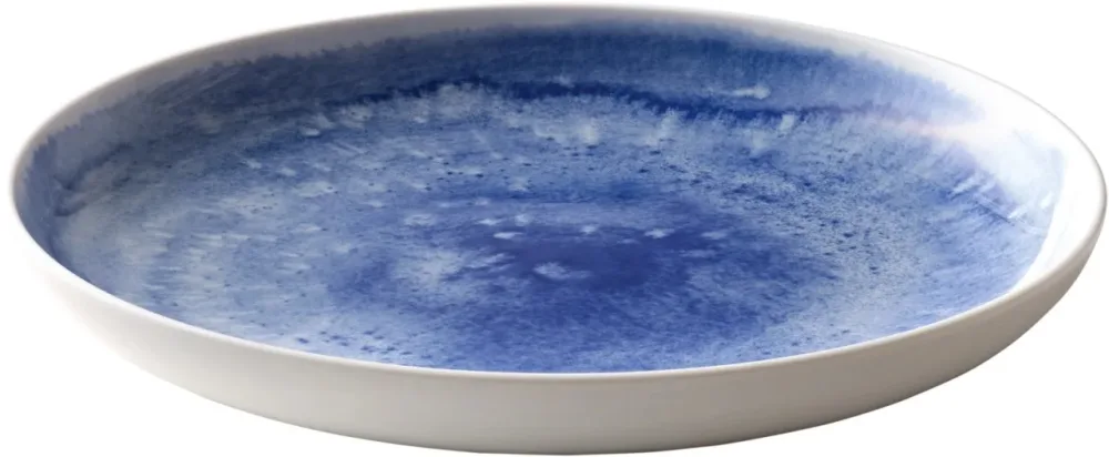 Unlimited Blue Whirl Teller halbtief rund coupe 28cm