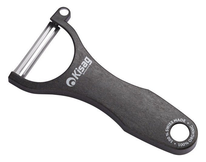 Kisag - Sparschäler, 13cm, Black