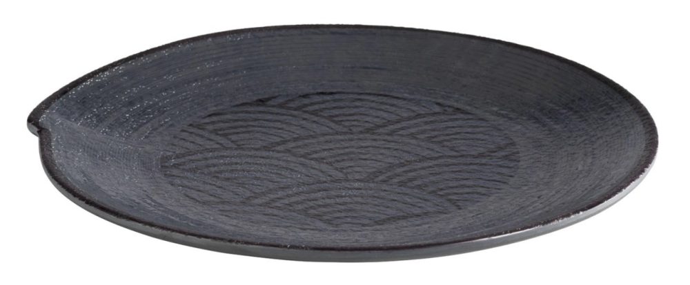 Teller DARK WAVE D22cm H2cm