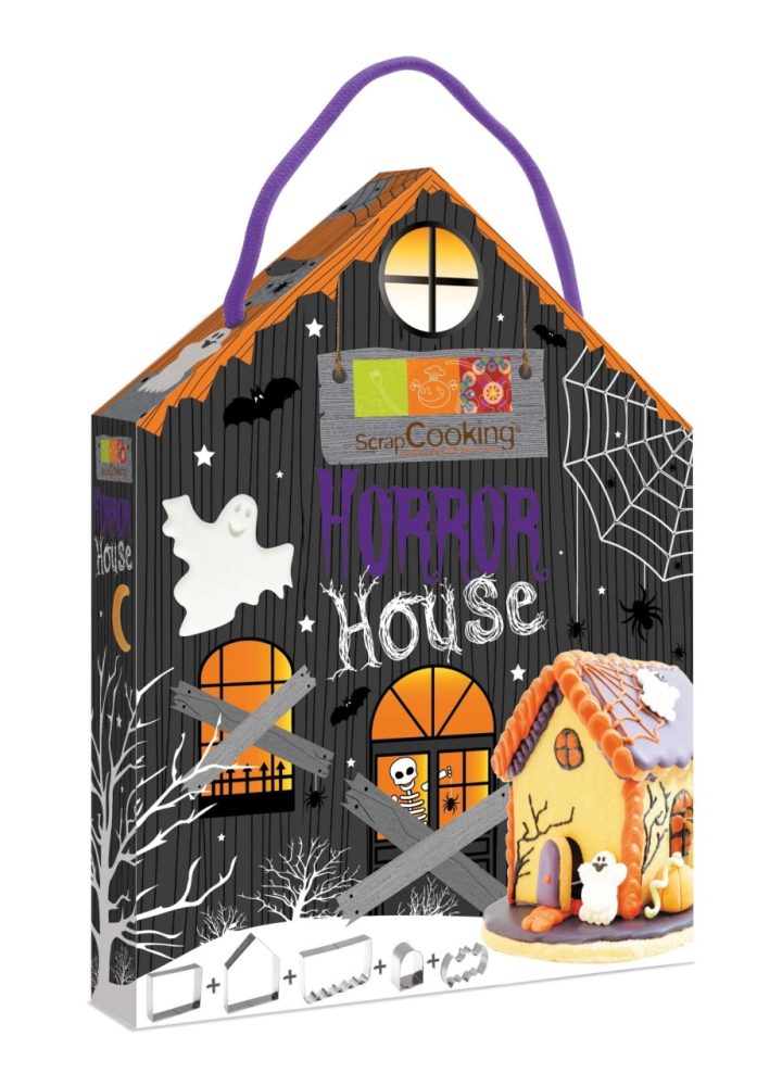 5-tlg. Set Ausstecher Halloween Horror House