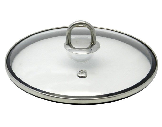 Glasdeckel m.Silik. ø28cm