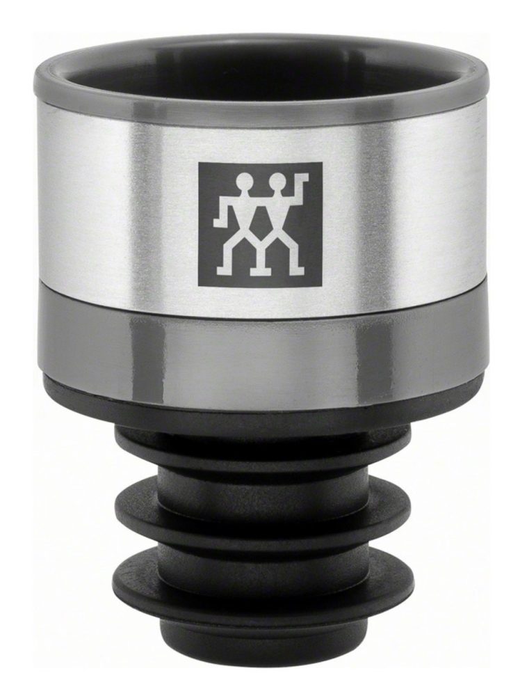 Zwilling - Vakuum-Flaschenverschluss, 4cm, Grau