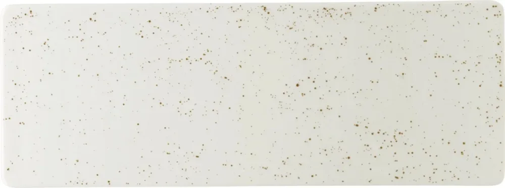 Pottery Unique white Platte rechteckig 30x11cm