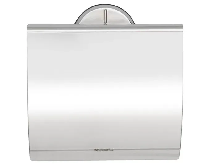 WC Papierhalter brill. steel