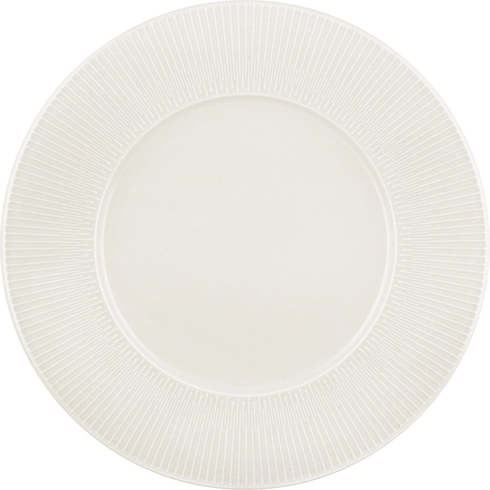 Delight Vibes Teller flach rund Fahne Relief 31cm