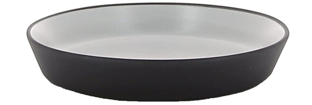 Equinoxe Teller hoch Ø14cm, H:2.5cm, 20cl, pfeffer
