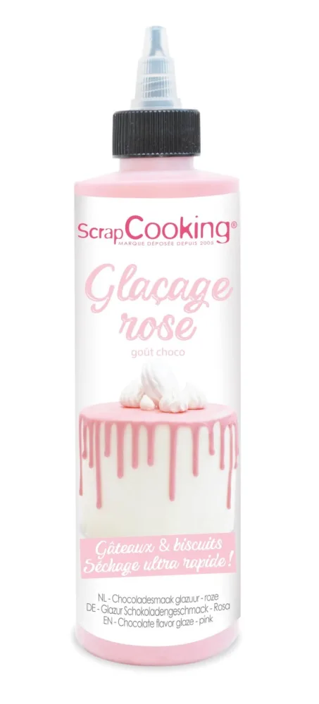 ScrapCooking - Zuckerglasur, 130g, Rosa
