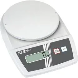Kern KERN Schulwaage EMB 5.2K5 Wägebereich (max.) 5.2 kg Ablesbarkeit 5 g batteriebetrieben Weiß