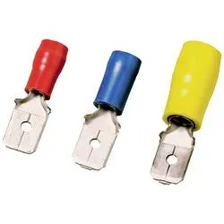 Weidmüller 9200600000 Flachsteckverbinder Steckbreite: 6.3 mm Steckdicke: 0.8 mm Gelb 100 St.