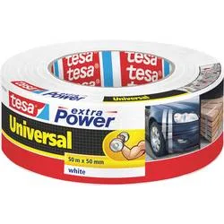 tesa UNIVERSAL 56389-00002-06 Gewebeklebeband tesa® extra Power Weiß (L x B) 50 m x 50 mm 1 St.