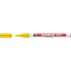 edding 751 Lackmarker Fein Rundspitze Gelb