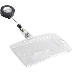 DURABLE Hartbox f&uuml;r Ausweis 8012/19 mit Jojo, 54x85mm 10 Stk.