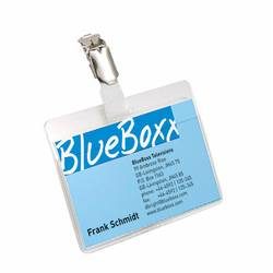 DURABLE Namensschild mit Clip 8106/19 transp., PVC, 60x90mm 25 pcs.