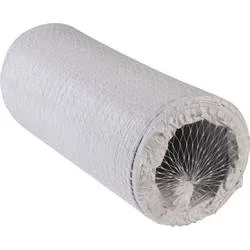 Wallair N52875 Flexibler Spiralschlauch Kunststoff (Ø x L) 15.2 cm x 6 m Weiß