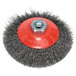 Bosch Accessories Kegelbürste Clean for Metal, gewellt, 115 mm, 0,3 mm, 12500 U/min, M14 Bosch Power Tools 2608622101 1