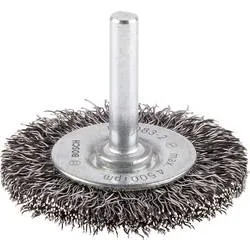 Bosch Accessories Scheibenbürste, gewellt, 50 mm, 0,3 mm, 8 mm, 4500 U/min Bosch Power Tools Schaft-Ø 6 mm 2608622112 1