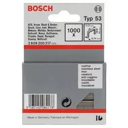 Bosch Accessories 2609200217 Feindrahtklammern Typ 53 1000 St. Abmessungen (L x B) 14 mm x 11.4 mm
