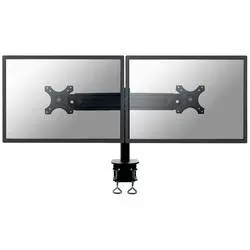 Neomounts Monitor-Tischhalterung FPMA-D700D 2 Display(s) 48,3 cm (19) - 76,2 cm (30) Schwarz Höhenverstellbar, Neigbar,