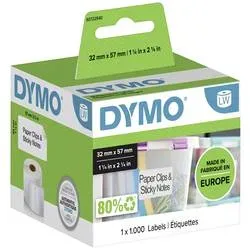 DYMO Universal-Etiketten S0722540 non-perm. 57x32mm 1000 St&uuml;ck