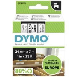 DYMO Schriftband D1 schwarz/weiss S0720930 24mm/7m