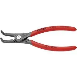 Knipex 49 21 A41 Seegeringzange Passend für (Seegeringzangen) Außenringe 85-140 mm Spitzenform (Details) abgewinkelt