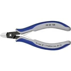 Knipex 79 22 125 Elektronik- u. Feinmechanik Seitenschneider ohne Facette 125 mm
