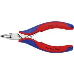 Knipex 64 62 120 Elektronik- u. Feinmechanik Schrägschneider mit Facette 120 mm