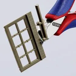 Knipex 64 52 115 Elektronik- u. Feinmechanik Schrägschneider ohne Facette 115 mm