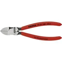 Knipex 72 51 160 Werkstatt Seitenschneider ohne Facette 160 mm