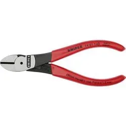 Knipex 74 01 140 Werkstatt Kraft-Seitenschneider mit Facette 140 mm