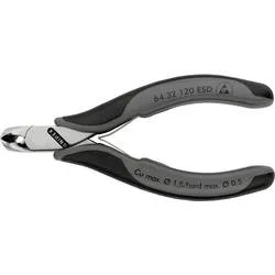 Knipex 64 32 120 ESD Elektronik- u. Feinmechanik Vornschneider mit Facette 120 mm