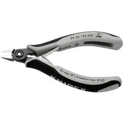 Knipex 79 42 125 ESD ESD Seitenschneider ohne Facette 125 mm