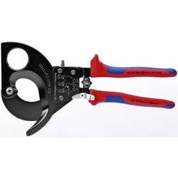 Knipex 95 31 280 Ratschen-Kabelschneider Geeignet für (Abisoliertechnik) Alu- und Kupferkabel, ein- und mehrdrähtig 52