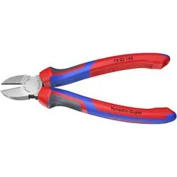Knipex 70 02 180 Werkstatt Seitenschneider mit Facette 180 mm