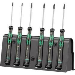Elektronik- u. Feinmechanik Schraubendreher-Set 6teilig Wera 2067/6 TORX® BO TORX BO