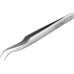 Knipex 92 32 29 Präzisionspinzette Sichelspitze, gebogen 45°, extra fein 120 mm
