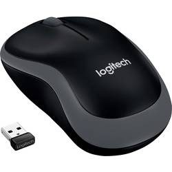 Logitech M185 Maus Funk Optisch Grau 2 Tasten 1000 dpi