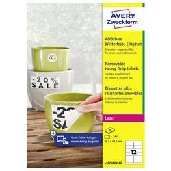 AVERY ZWECKFORM Etiketten 99,1x42,3mm L4776REV2 240 St&uuml;ck