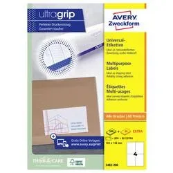 AVERY ZWECKFORM Universaletiketten 105x148mm 3483-200 weiss 880 Stk./200+20 Blatt
