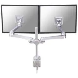 Neomounts Monitor-Tischhalterung FPMA-D930D 2 Display(s) 25,4 cm (10) - 76,2 cm (30) Silber Höhenverstellbar, Neigbar,