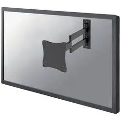 Neomounts Monitor-Wandhalterung FPMA-W830BLACK 1 Display(s) 25,4 cm (10) - 68,6 cm (27) Schwarz Neigbar, Schwenkbar,