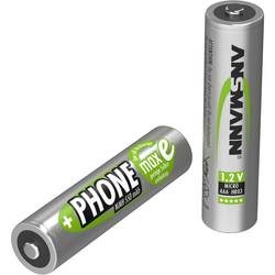 Ansmann DECT maxE HR03 Micro (AAA)-Akku NiMH 550 mAh 1.2 V 2 St.