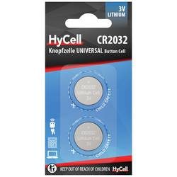 HyCell CR 2032 Knopfzelle CR 2032 Lithium 200 mAh 3 V 2 St.