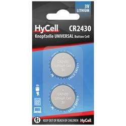 HyCell CR 2430 Knopfzelle CR 2430 Lithium 300 mAh 3 V 2 St.