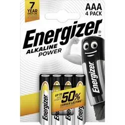 Energizer -  Batterie AAA/LR03 Alkaline Power 4er-Pack, One Size