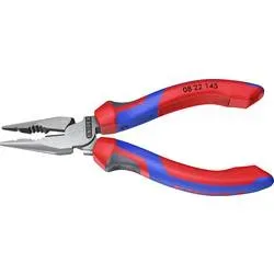 Spitzkombizange L.145mm pol.Mehrkomp.-Hülle schwarz atram.KNIPEX