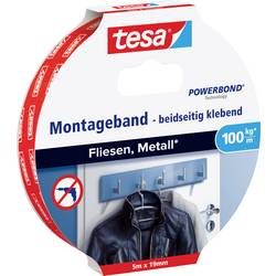 tesa 77747-00000-00 Montageband tesa® POWERBOND Weiß (L x B) 5000 mm x 19 mm 1 Rolle(n)