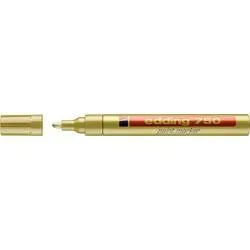 edding 750 Lackmarker Mittel Rundspitze Gold